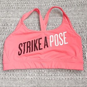 Victoria’s Secret Strike a Pose Pink Sports Bra
